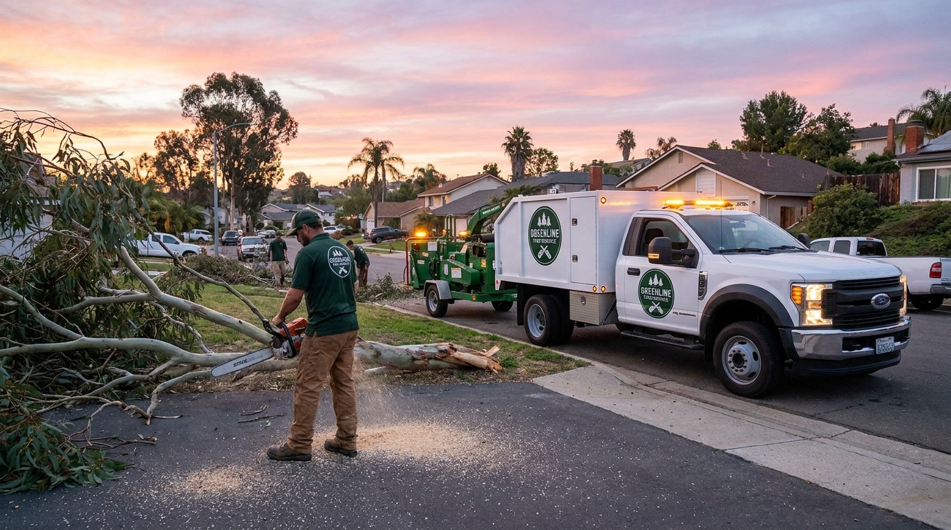 California storm prep