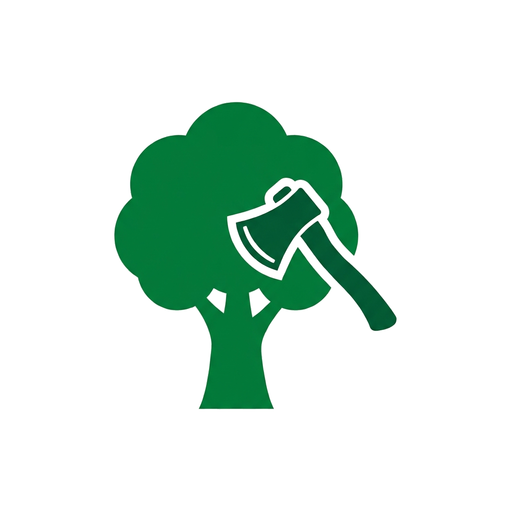 Tree removal service icon