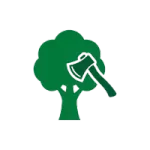 Tree removal service icon