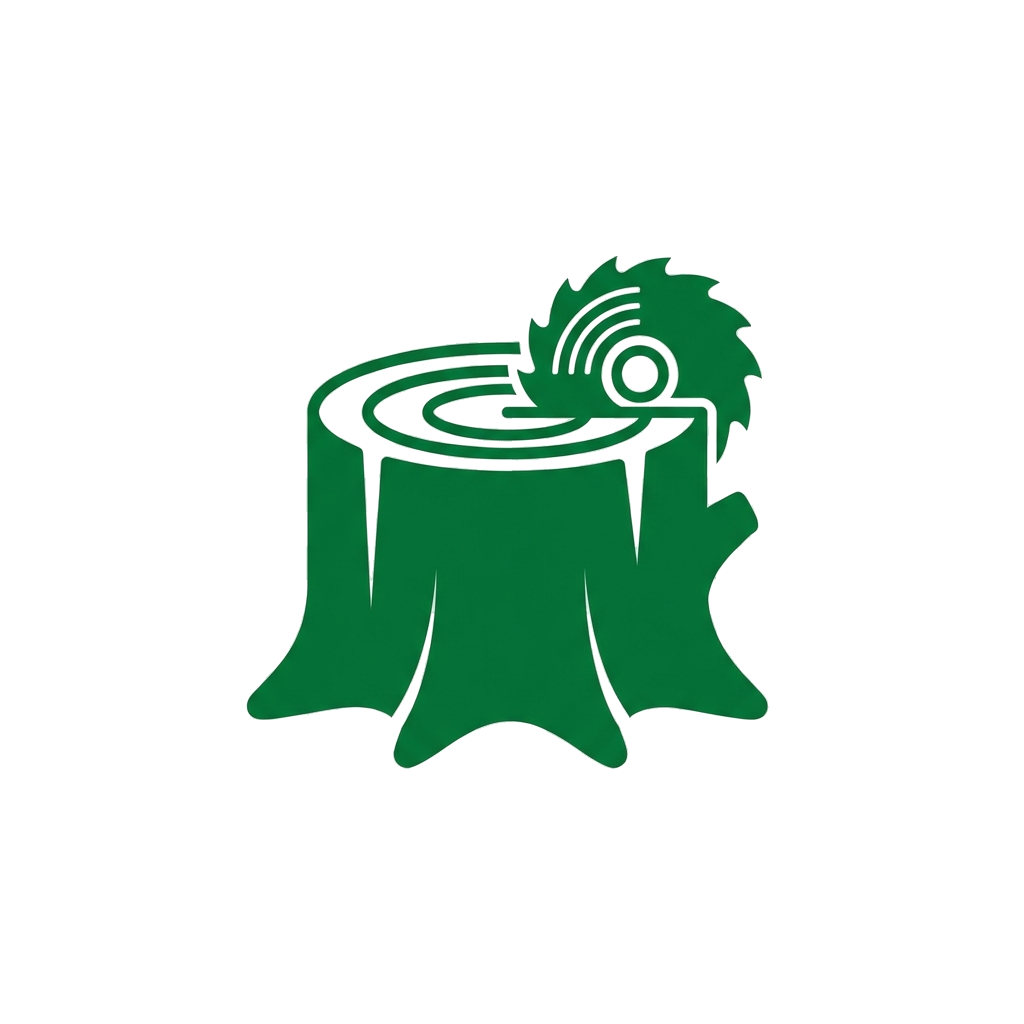 Stump grinding service icon