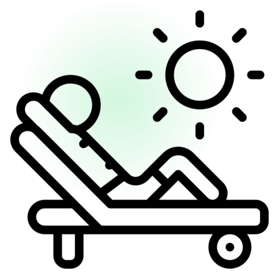 Step 3: Relax while our crew handles the work